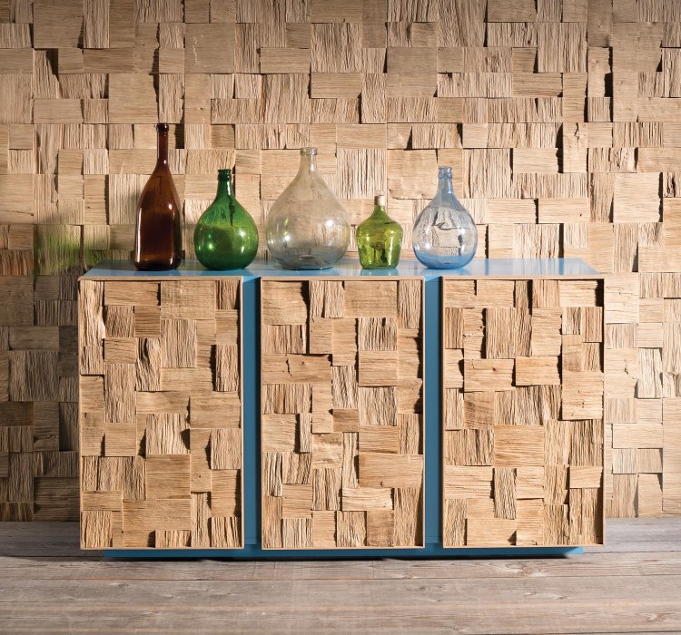 Teorema - Madia in legno spaccato
