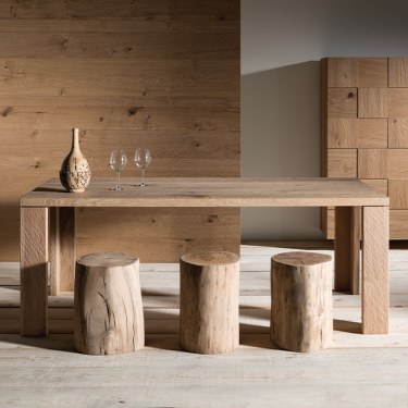 Ninive - tavolo design in legno massello