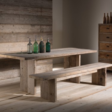 Argo - tavolo in legno massello